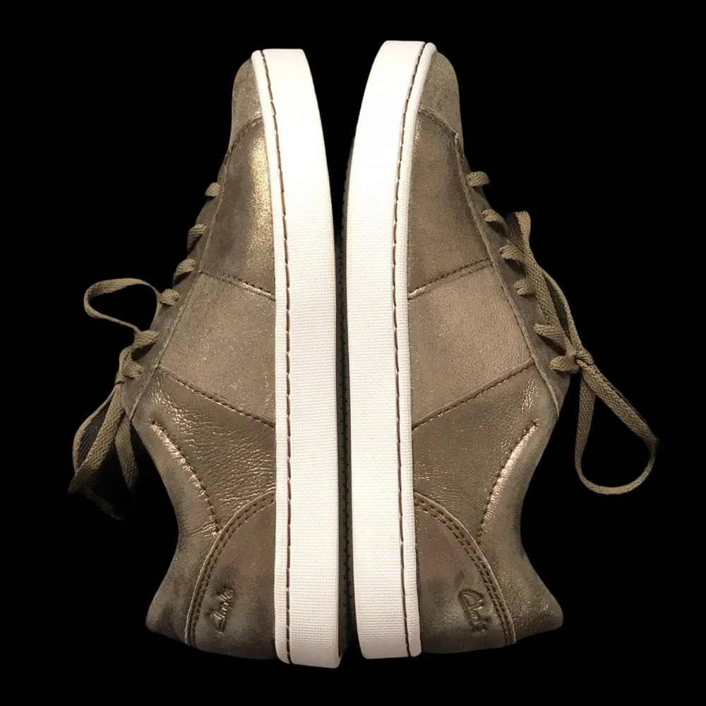 Clarks Bronze Sneakers